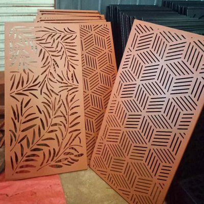 紅銹耐候鋼板室內裝飾